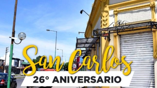san carlos se prepara para festejar un nuevo aniversario a lo grande