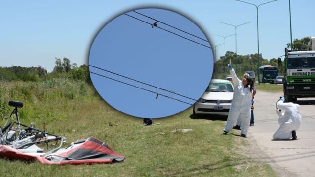 video: asi son los cables en los que se engancho el piloto que murio en ensenada