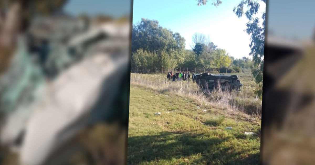 Tragedia en Ruta 2: así fue el espectacular vuelco que terminó con un ...