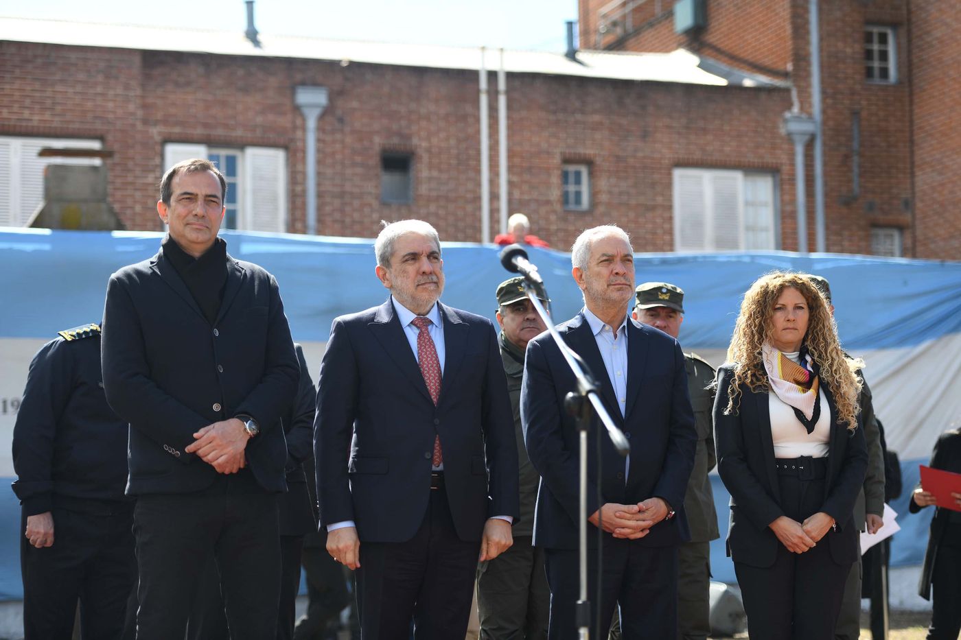 Aníbal Fernández Julio Alak Centro Unificado de Control.JPG