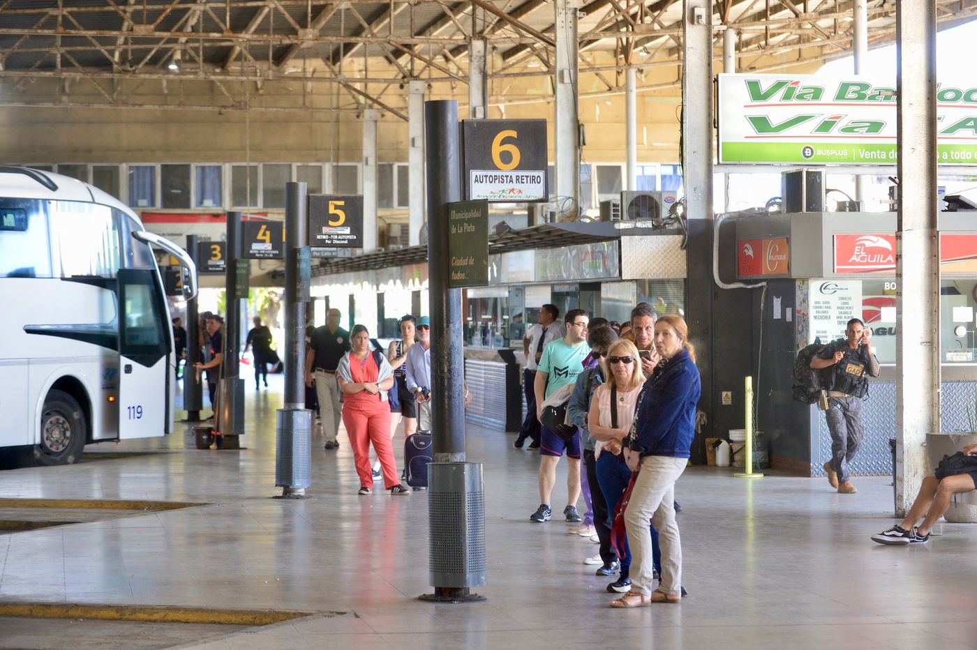 Paro del transporte estación de trenes Terminal de micros (8).jpg