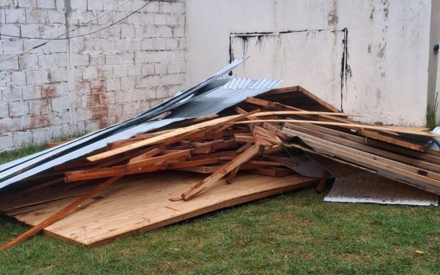 As&iacute; qued&oacute; la vivienda de La Plata azotada por el temporal