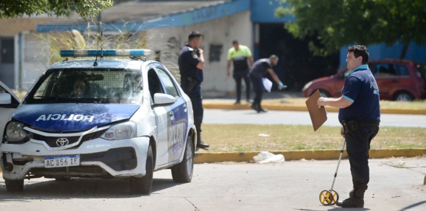 Accidente en rotonda del cementerio