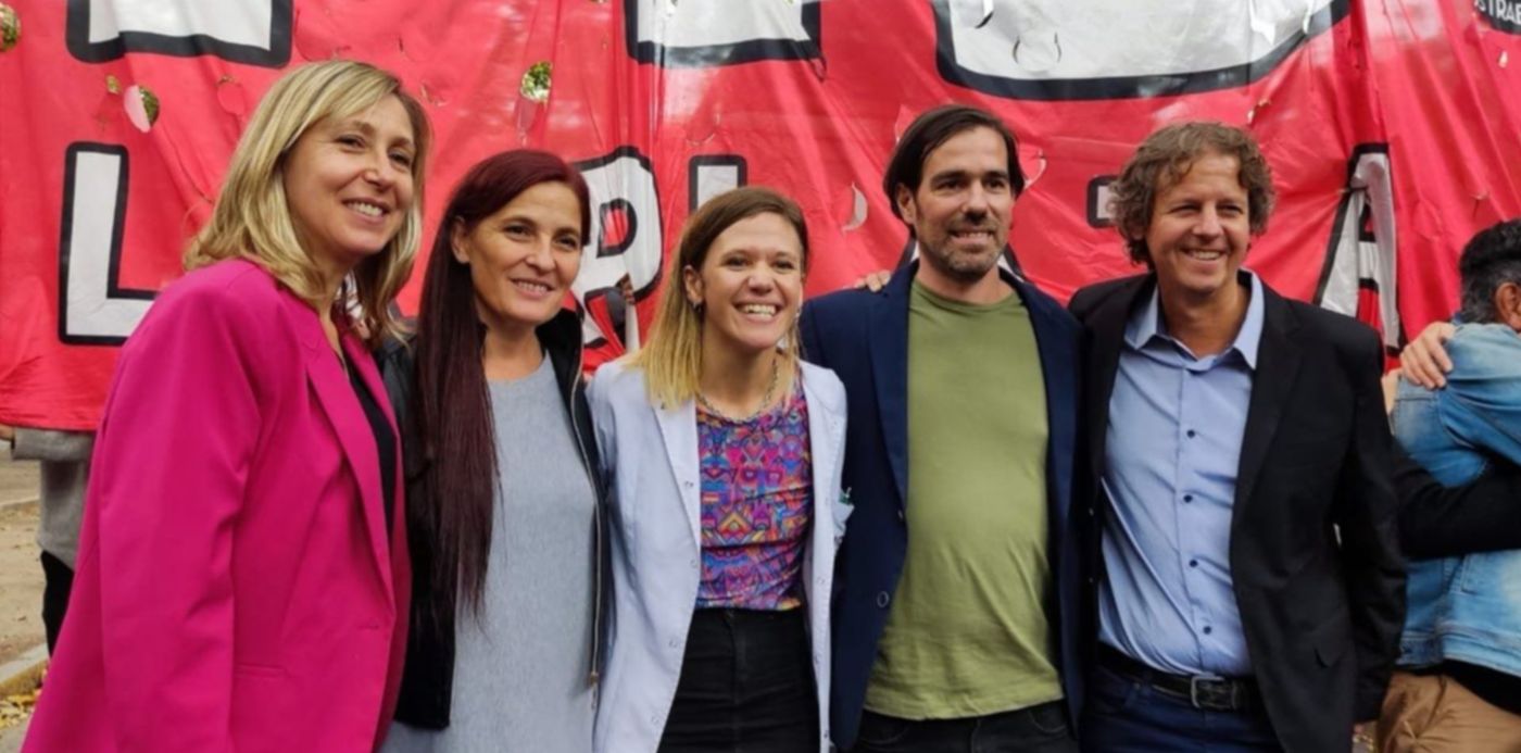 Del Caño Laura Cano Luana Simioni y Myriam Bregman Castillo