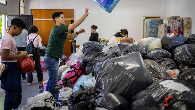 la unlp sumo todas sus facultades a la colecta de donaciones por las inundaciones en bahia blanca