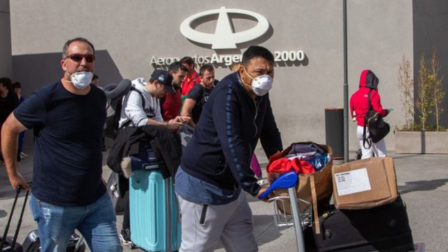 ocho de nueve bonaerenses que volvieron del exterior cumplen la cuarentena en hoteles