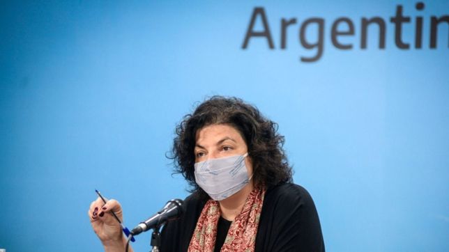 vizzotti aseguro que se espera que los casos de omicron empiecen a bajar mas rapido