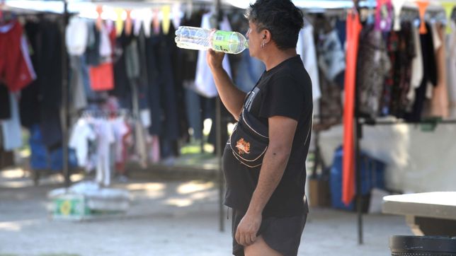 lanzaron un alerta amarillo por las altas temperaturas en la plata