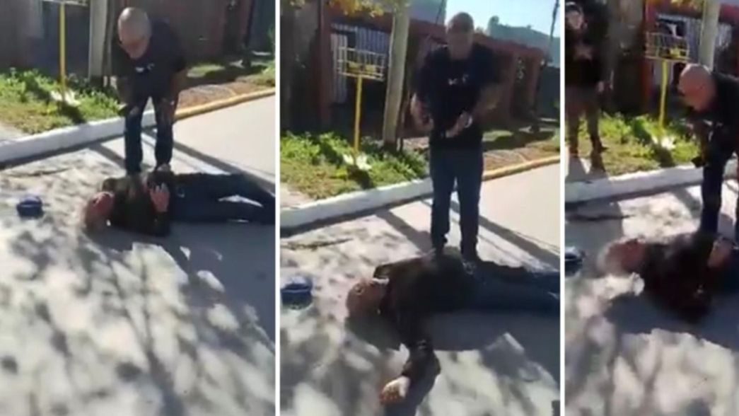 VIDEO: Aseguran que el hombre escrachado por matar gatos atacó a piedrazos a un vecino