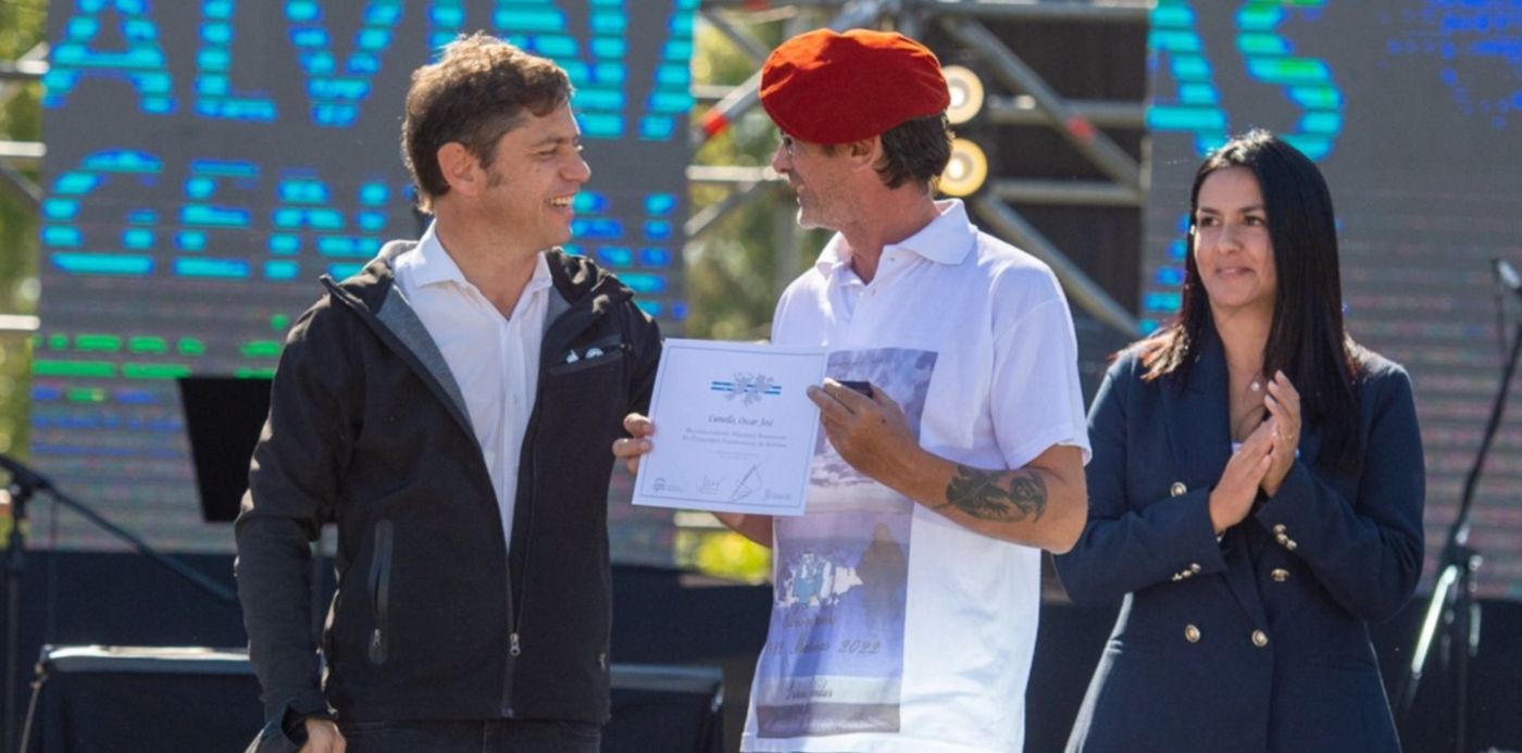 Kicillof acto por Malvinas