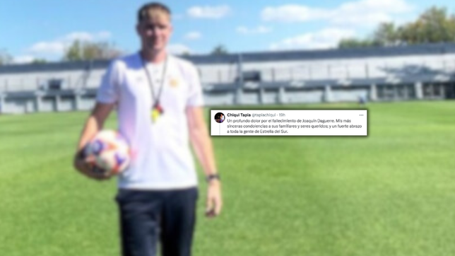 el mensaje de chiqui tapia tras la muerte del preparador fisico de la plata