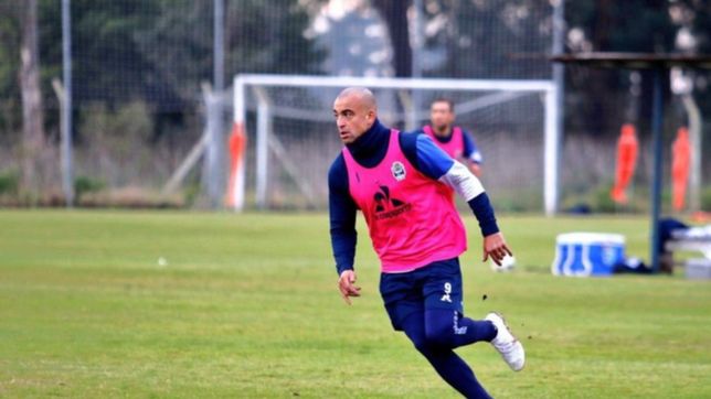 santiago silva llego, entreno y juega: ?que este troglio influyo en mi decision de volver a gimnasia?