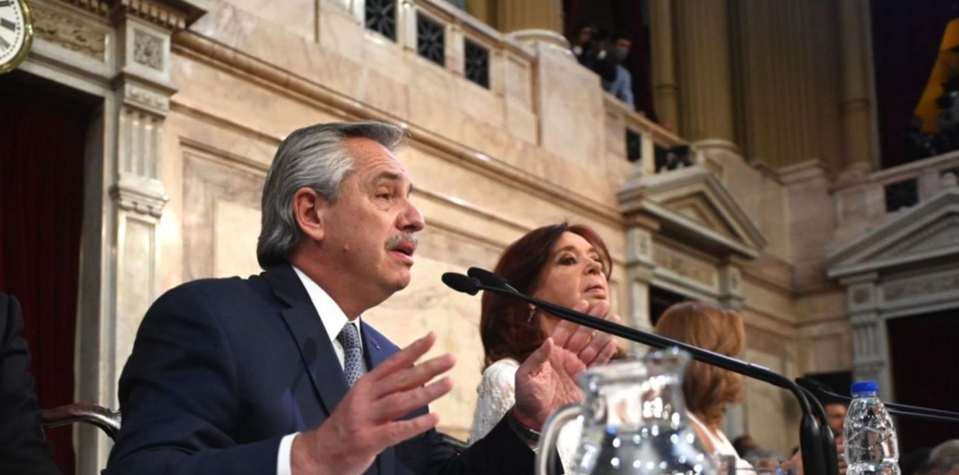 Alberto Fernández y Cristina Kirchner