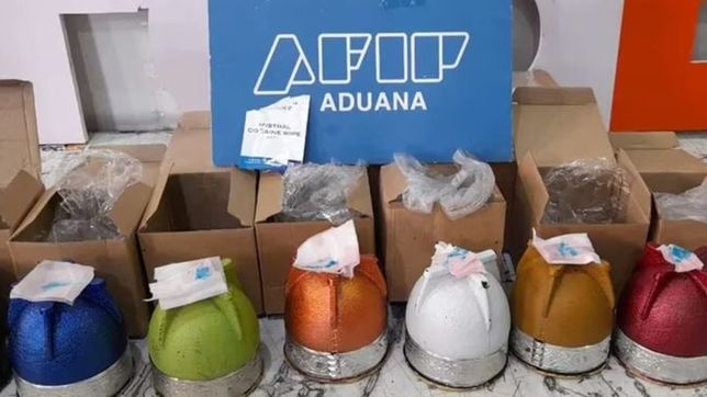 insolito: encuentran cocaina en mates que iban desde la plata a pakistan