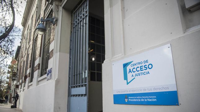el gobierno confirmo el cierre de 81 centros de acceso a la justicia en todo el pais