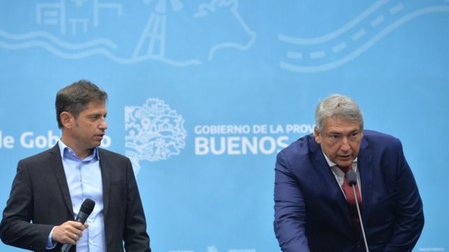 kicillof puso en funciones al ministro de transporte y completo su nuevo gabinete