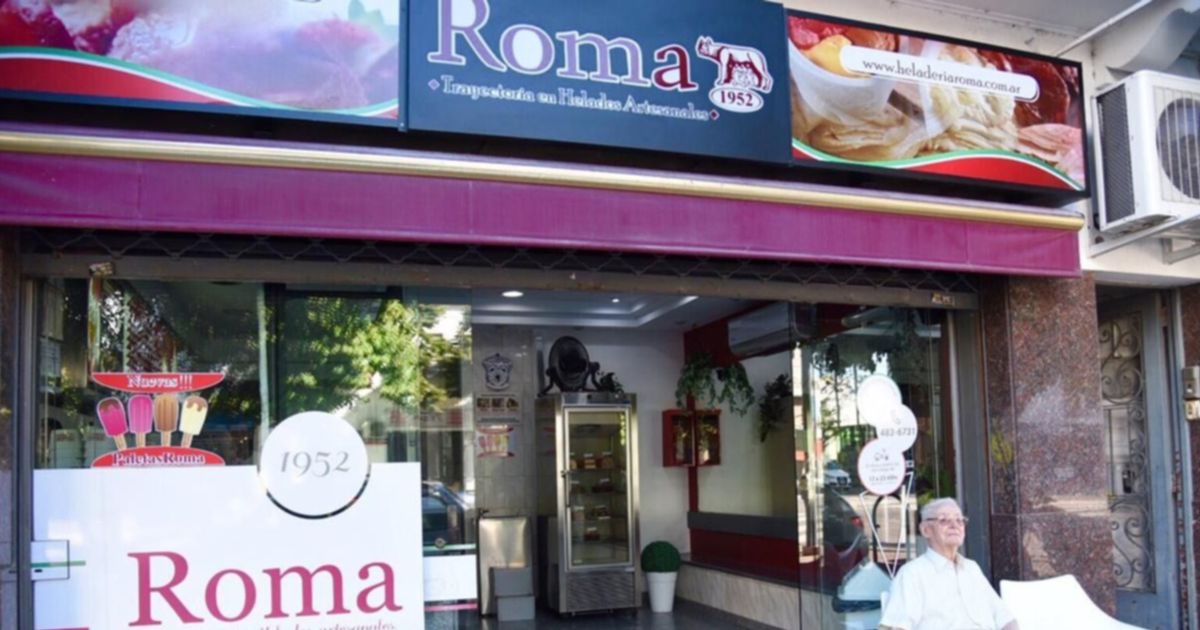 Heladería Roma, un sueño que se repite cada noche