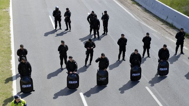 los manifestantes no podran ser requisados ni retenidos en provincia durante el paro