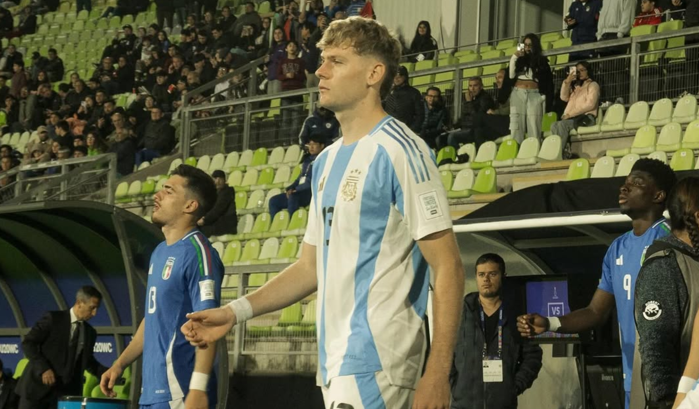 Selección argentina sub20 Pierani