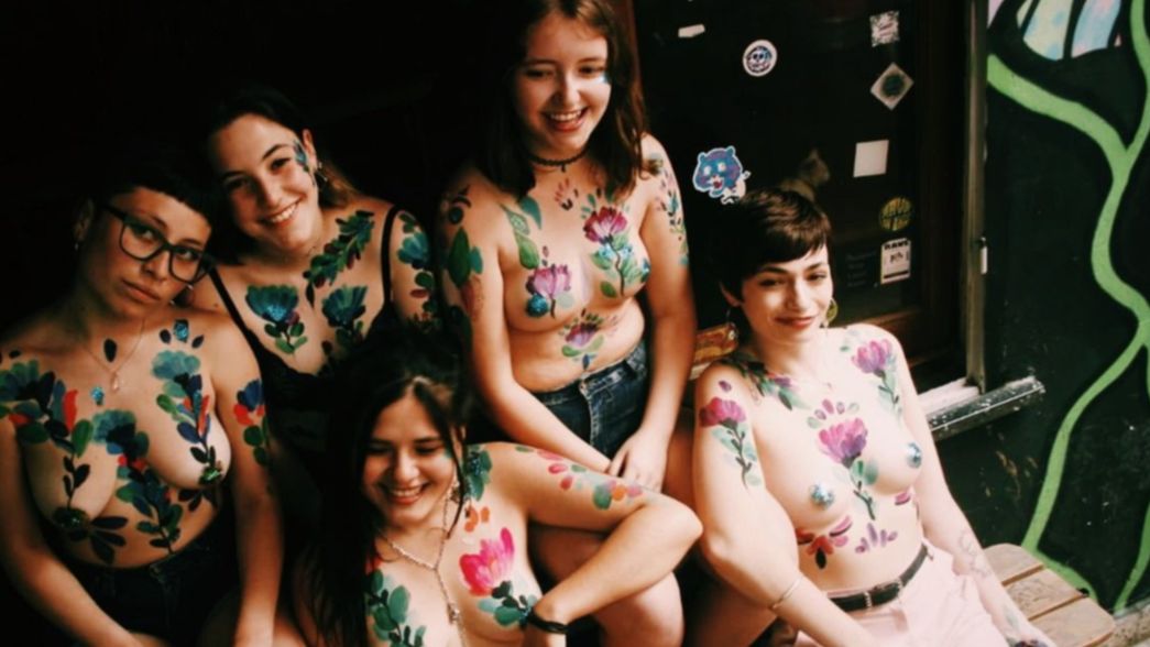 “Pintar la cuerpa”, la jornada de bodypainting y fotografía que liberó los cuerpos en La Plata