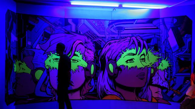 la sorprendente muestra de arte y ciencia que inauguro la unlp