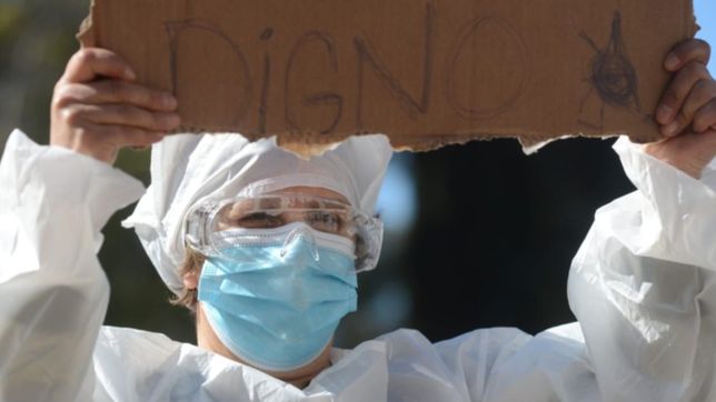 provincia le ofrecio a los medicos un aumento del 14%