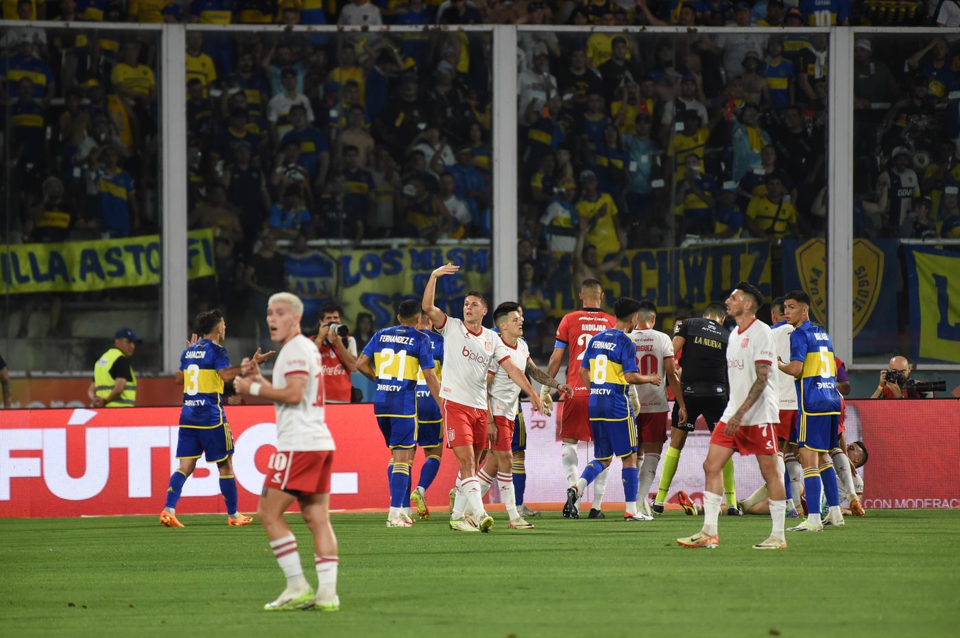 Yael Falcón Pérez durante el Estudiantes vs Boca por Copa Argentina.