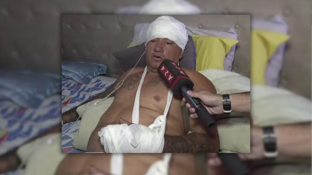 el volador apunto contra ivan tobar tras el ataque en el hospital de gonnet