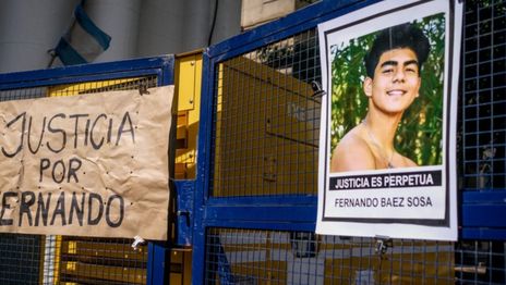 Vecinos de Dolores ofrecen alimentos y hospedaje a quienes acompañan a los Báez Sosa