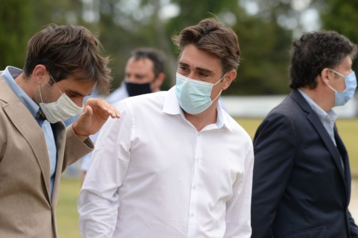 almuerzo de intendentes de Juntos por el Cambio Julio Garro en el club San Luis - almuerzo de intendentes de Juntos por el Cambio en el club San Luis de La Plata Iguacel