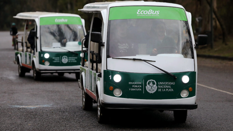 El Ecobus de la UNLP se prepara para volver a las calles del Bosque