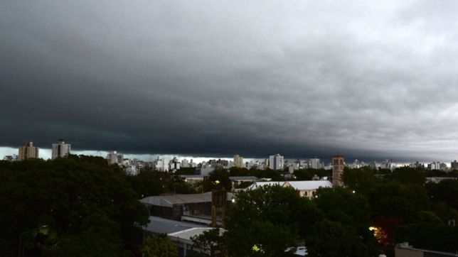 se adelanta la lluvia en la plata y asi estara el clima durante el viernes