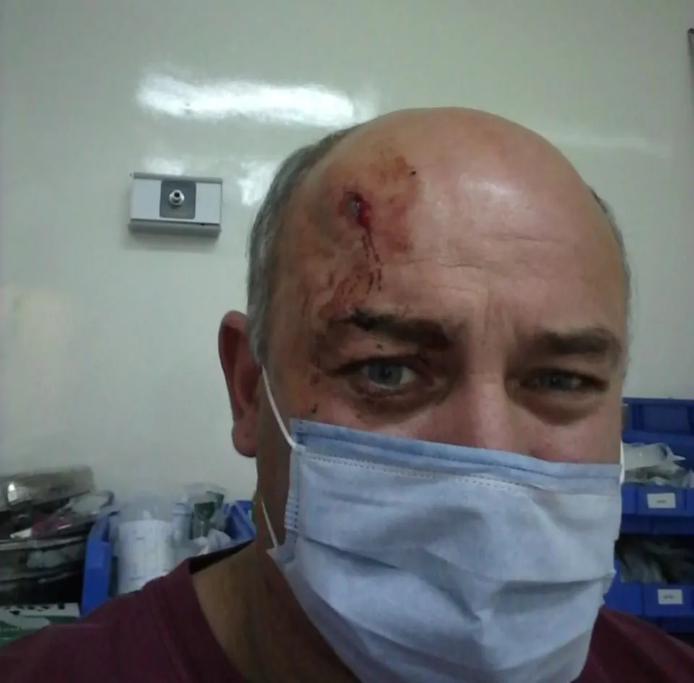 Sergio Daniel Fluxa salvó su vida por un milagro.
