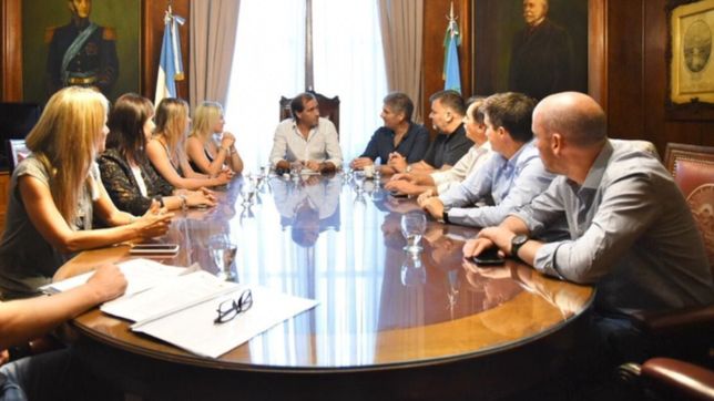 preocupado por las demoras en 1 y 32, garro reunio a los legisladores para bajar linea