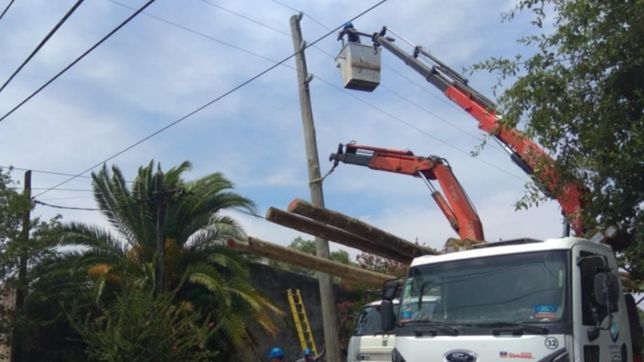 ¿en que zonas de la plata todavia hay problemas con la luz y cuando volveria?