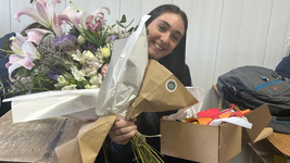 venetia oliva represento a la argentina y en gimnasia la recibieron con todos los honores venetia oliva represento a la argentina y en gimnasia la recibieron con todos los honores