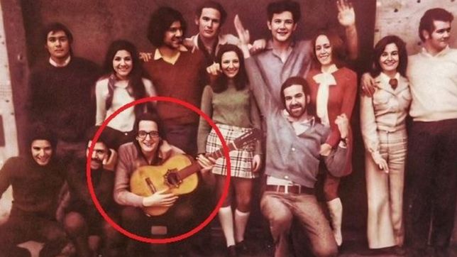 la increible foto inedita de nestor kirchner en la plata