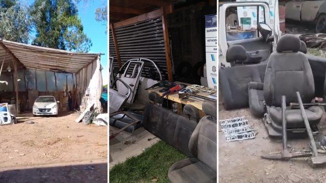dolares, pesos falsos y autopartes: un megaoperativo termino con tres detenidos