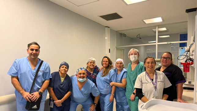 medicos ambulantes del hospital de ninos salvaron la vida de dos bebes