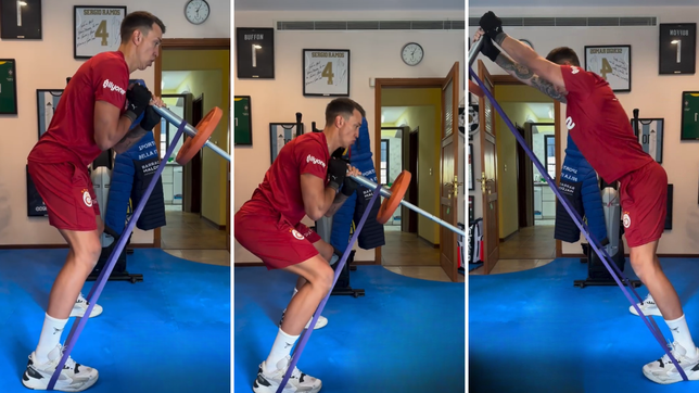 el video de fernando muslera entrenando a pleno antes de su llegada a estudiantes