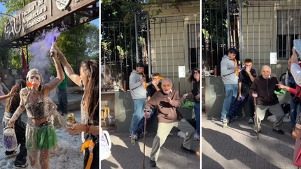 Tiene 90 años, su nieta se recibió en la UNLP y se volvió viral en TikTok por su alocado baile