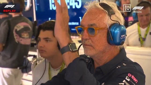 la sorpresiva reaccion de flavio briatore ante un error de colapinto