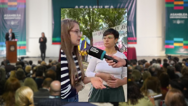 becarias de la unlp y el conicet llevaron sus reclamos a la asamblea universitaria