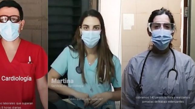 ¿sabes que es un residente?, el video con el que los medicos visibilizan su reclamo