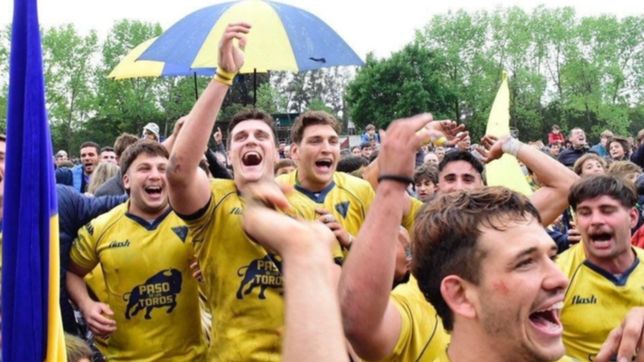 la plata rugby gano, salio campeon y volvio a la maxima division de la urba