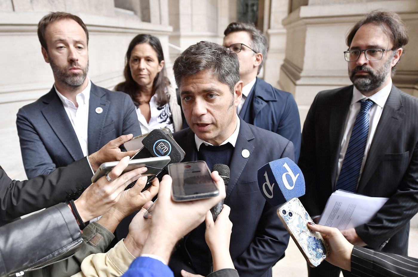 Axel Kicillof acudió a una audiencia con la Corte Suprema de Justicia de la Nación