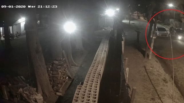 video: asi fugaron los ladrones que golpearon y asaltaron a un odontologo en la plata