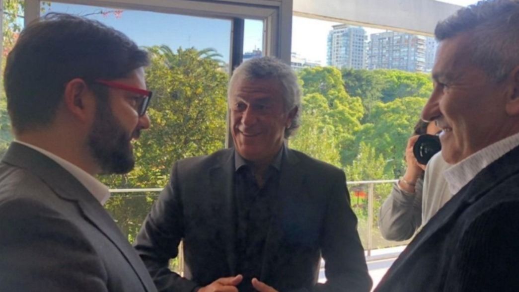 Pipo Gorosito tuvo una cita presidencial con Gabriel Boric