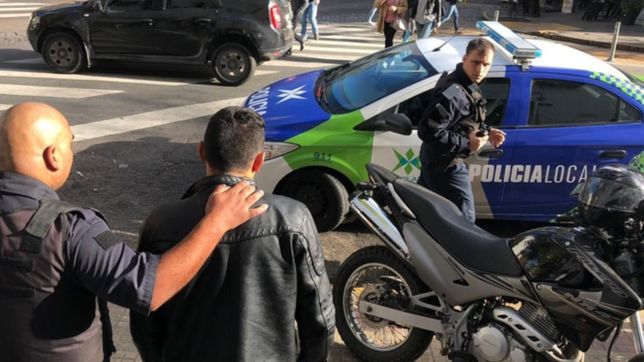 fue a hacer un tramite al juzgado de faltas de la plata con un carnet trucho y termino preso