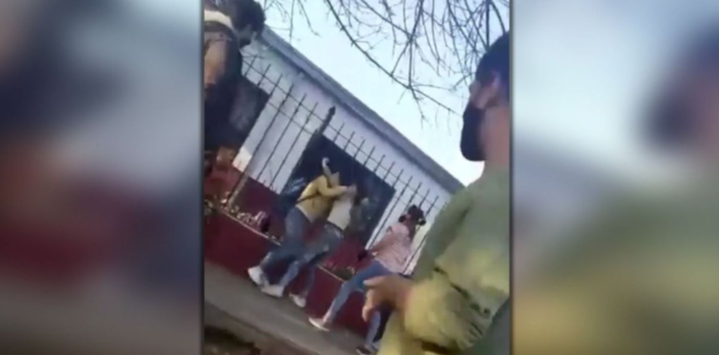 Pelea alumnas - Escuela 55 Villa Elvira